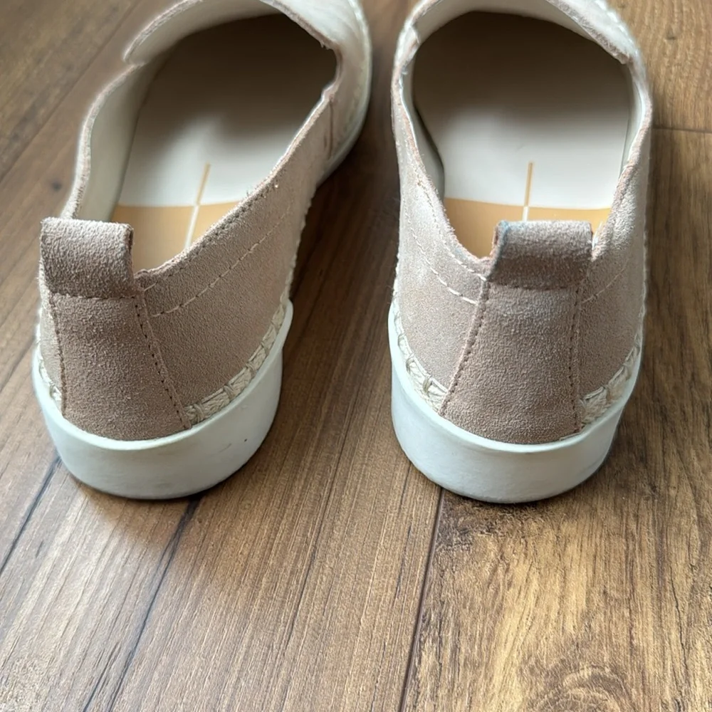 Dolce Vita Reina flats / loafer, size 7 in blush pink
